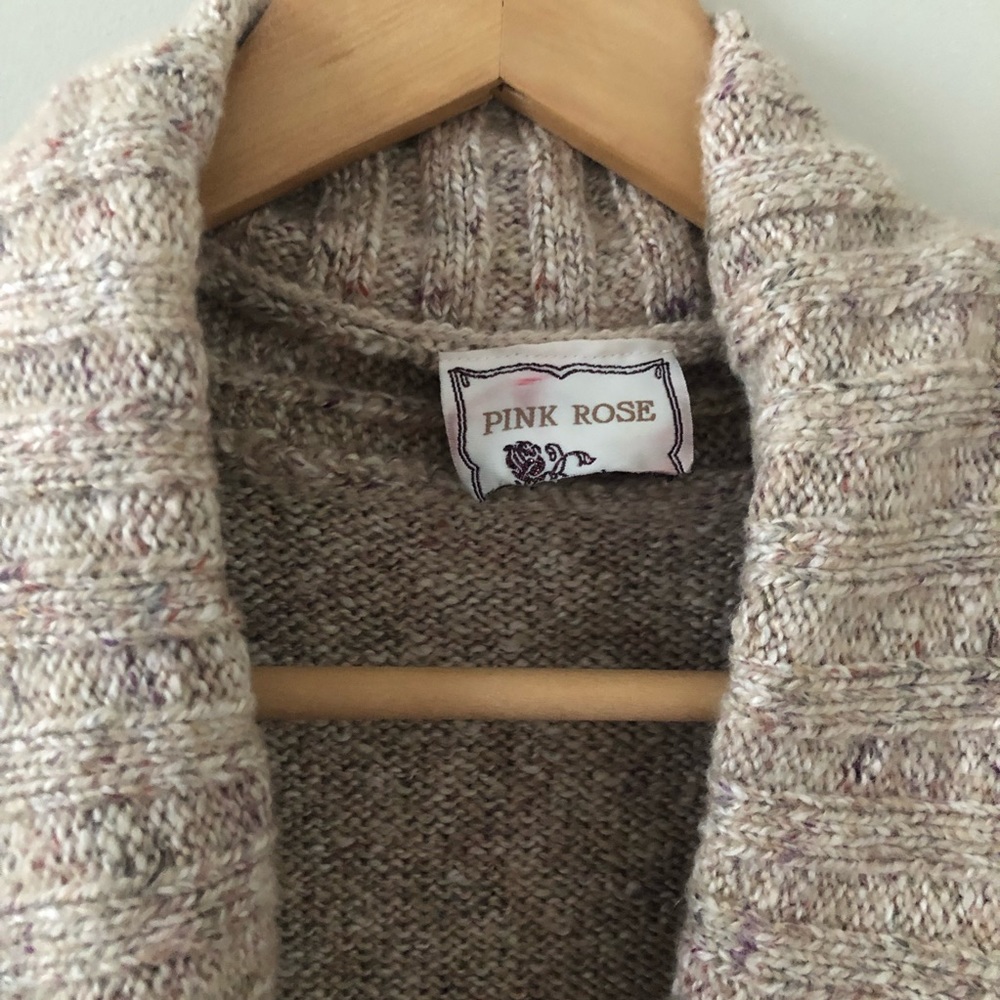 ❎ SOLD Pink Rose Sweater Vest Blush Pink/Rose - Picture 7 of 8
